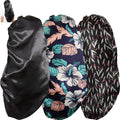 Satin Sleep Bonnet - 3 Pack Hair Wrap for Woman
