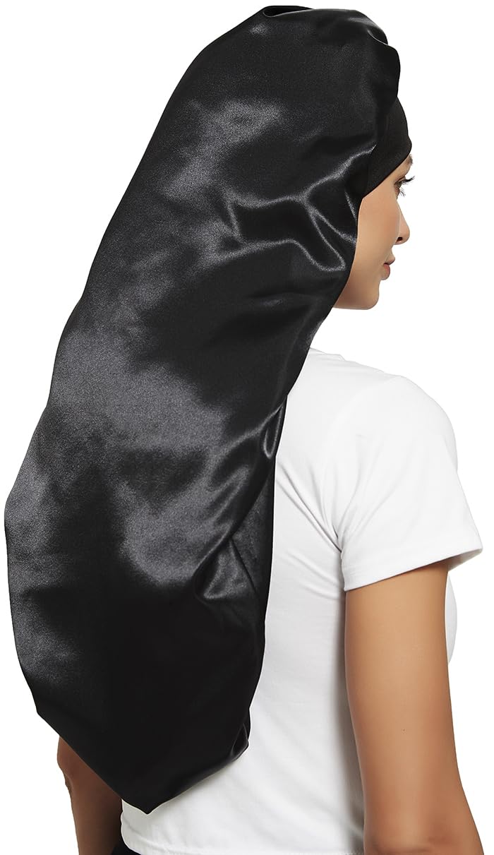 Satin Sleep Bonnet - 3 Pack Hair Wrap for Woman